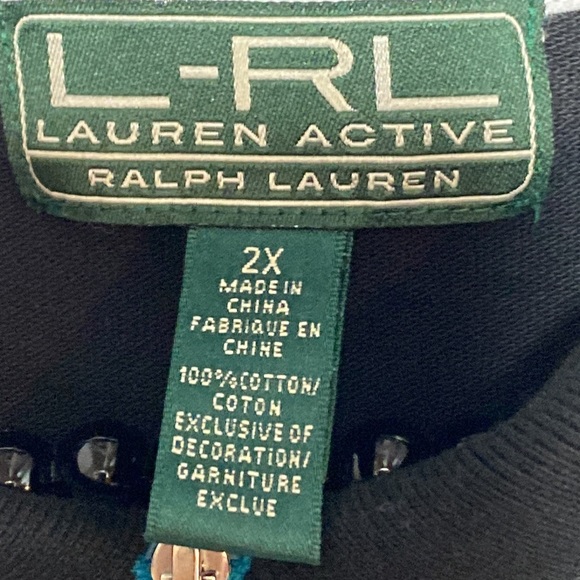 Ralph Lauren active striped polo shirt - Picture 3 of 5